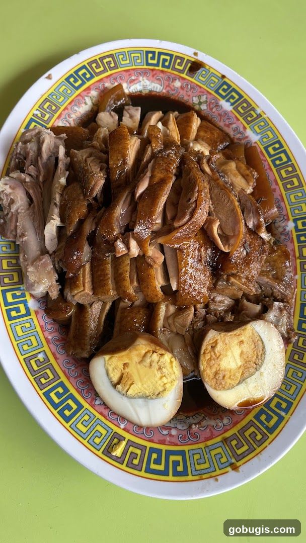 Braised Duck and Eggs