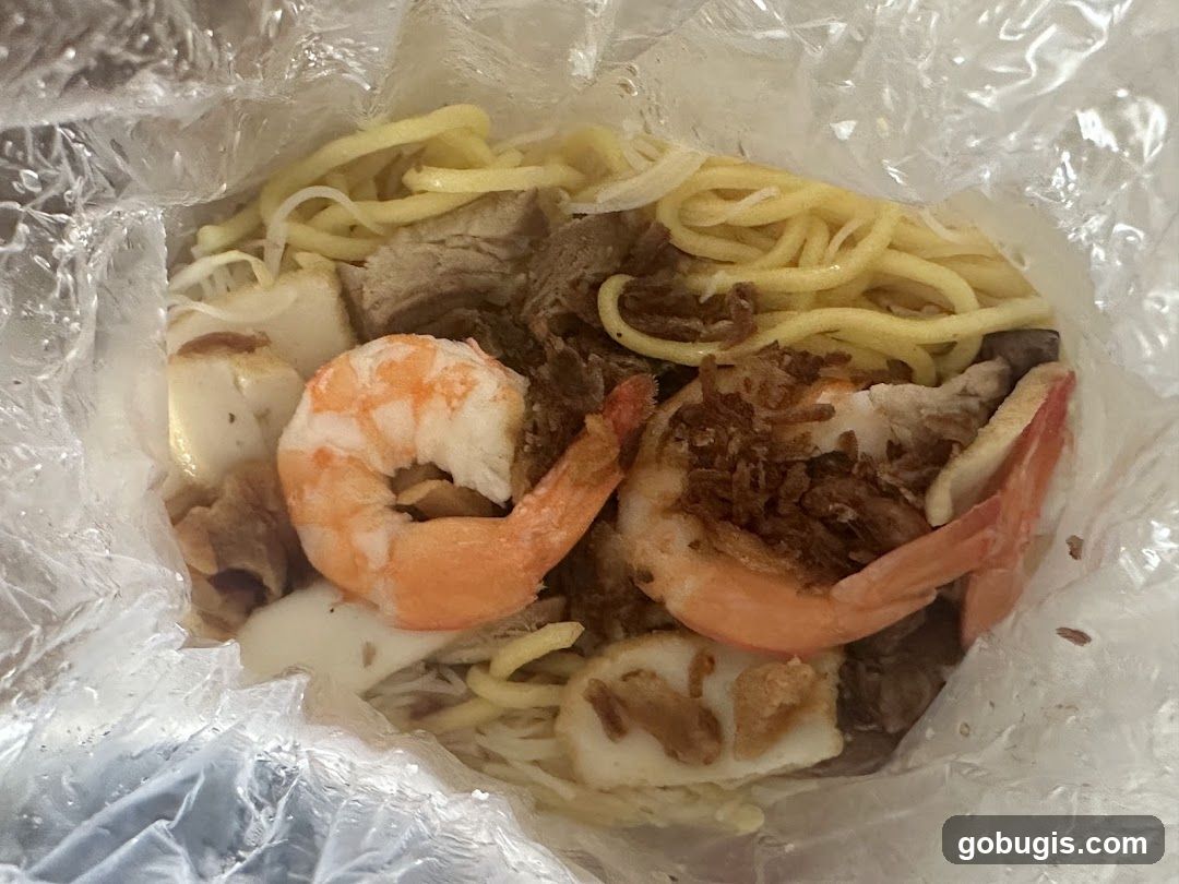Shrimp and Noodles