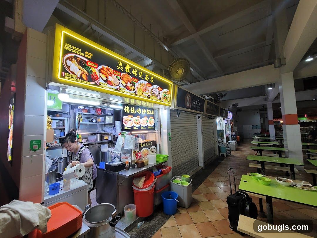 Food Stall with Menu