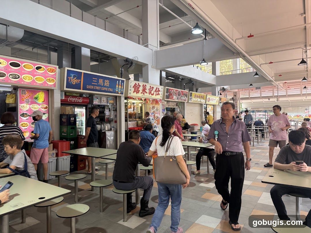 Hawker Centre Scene
