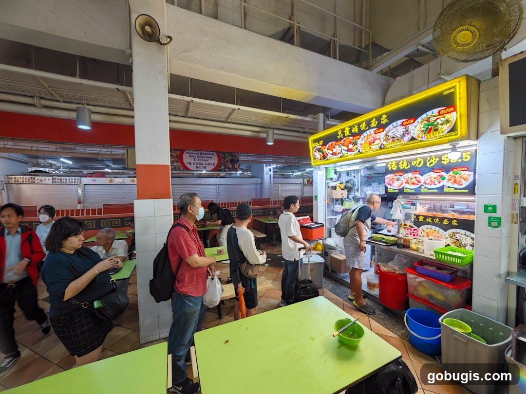 Food Stall with Menu