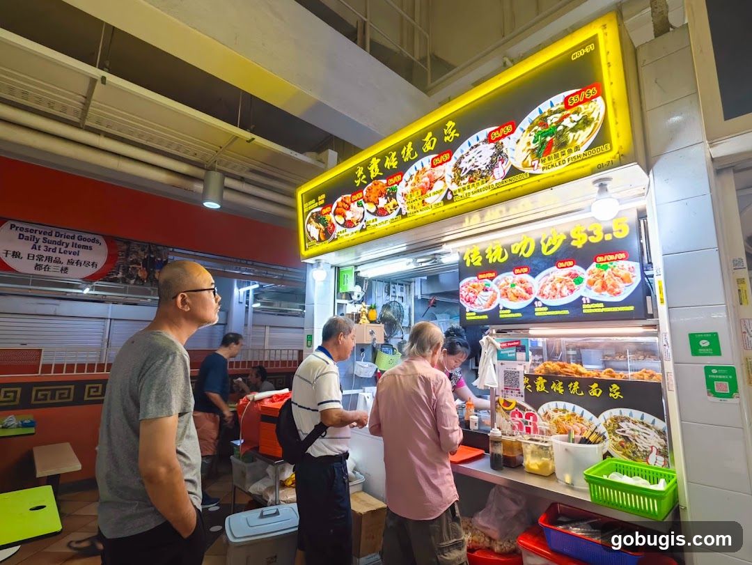 Food Stall Menu