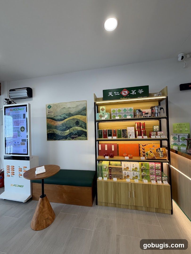 Tea Shop Interior