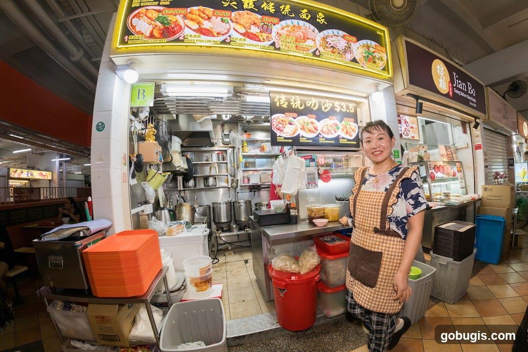 Food Stall with Menu