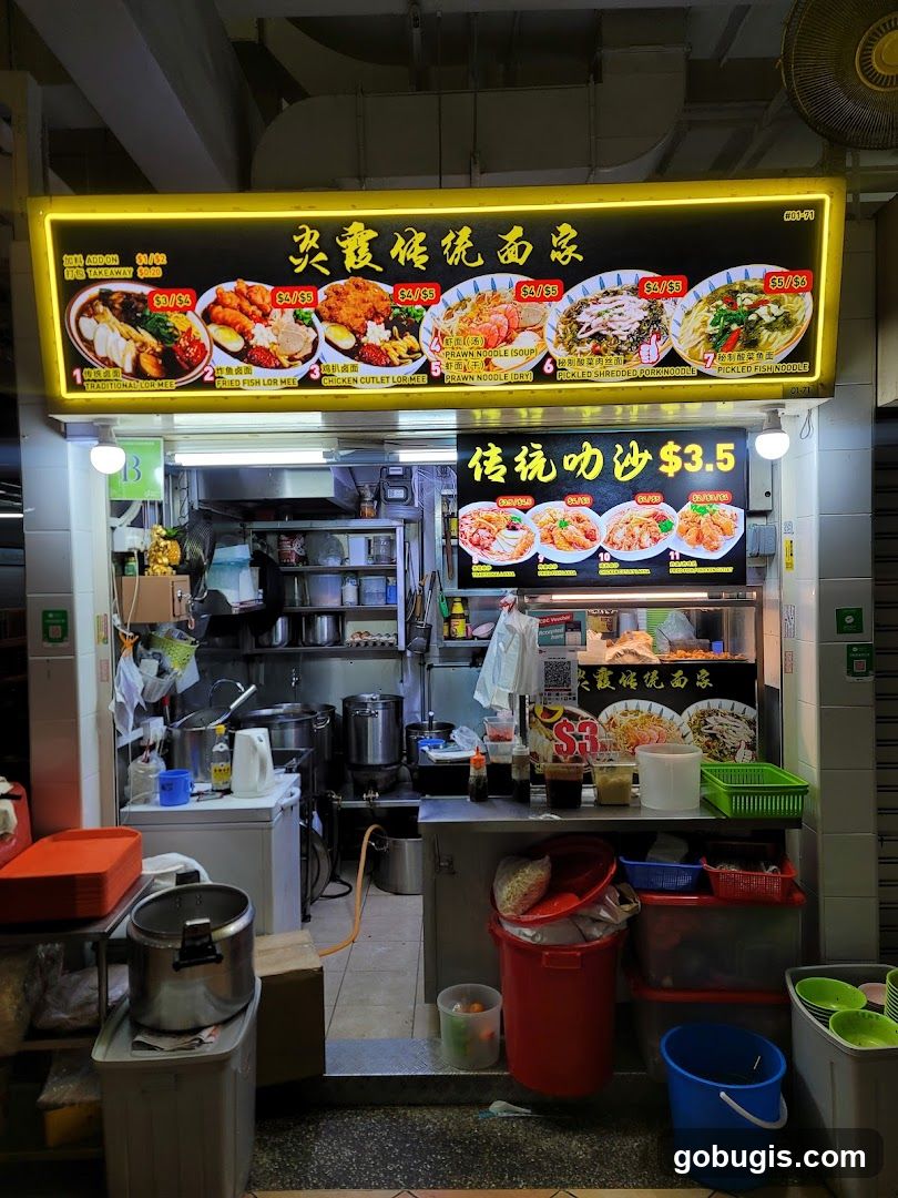 Food Stall Menu