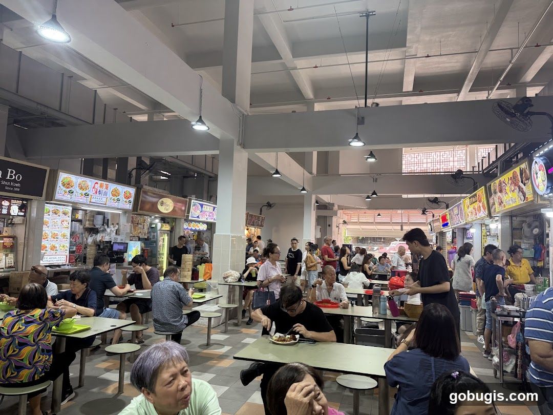 Busy Food Court