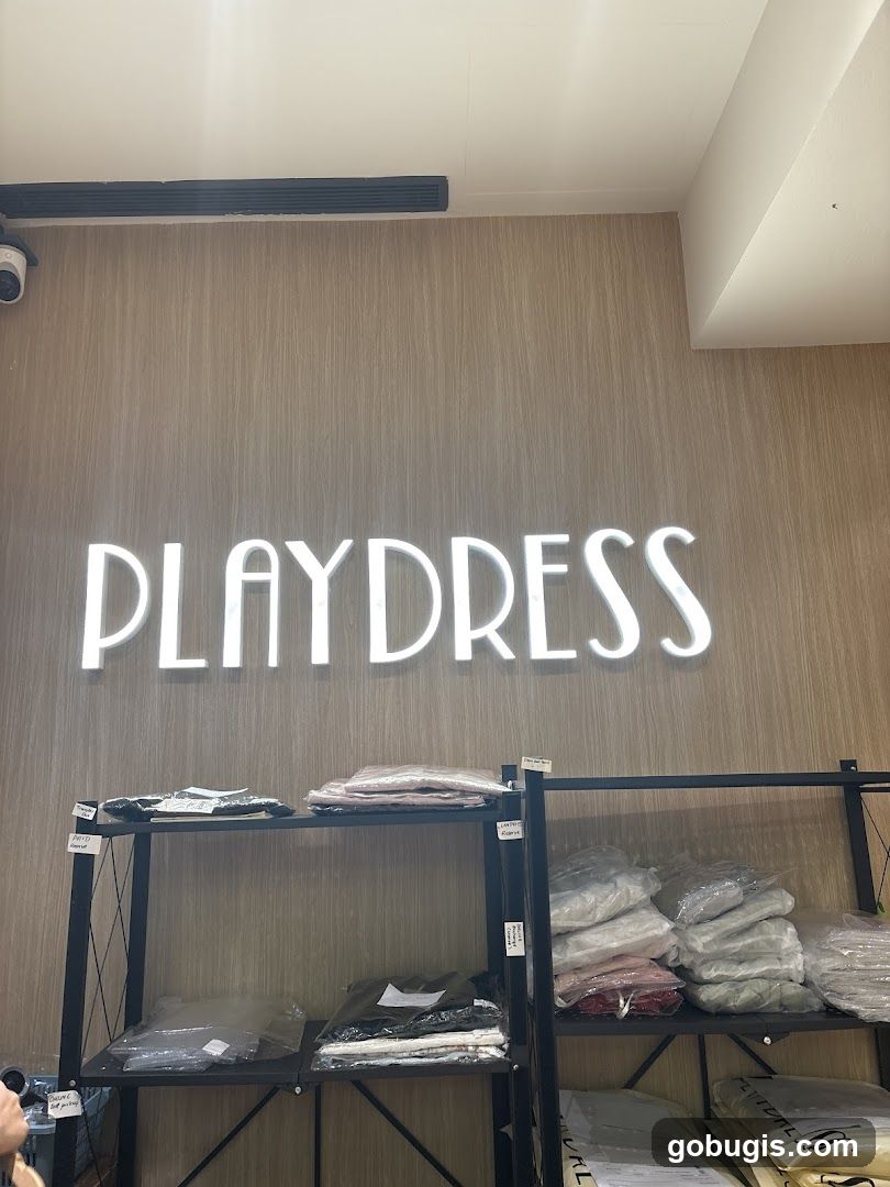 Playdress Store Interior