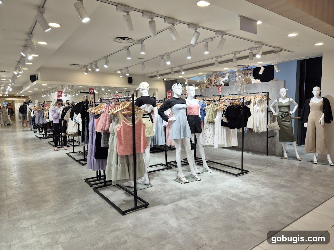 Clothing Store Interior