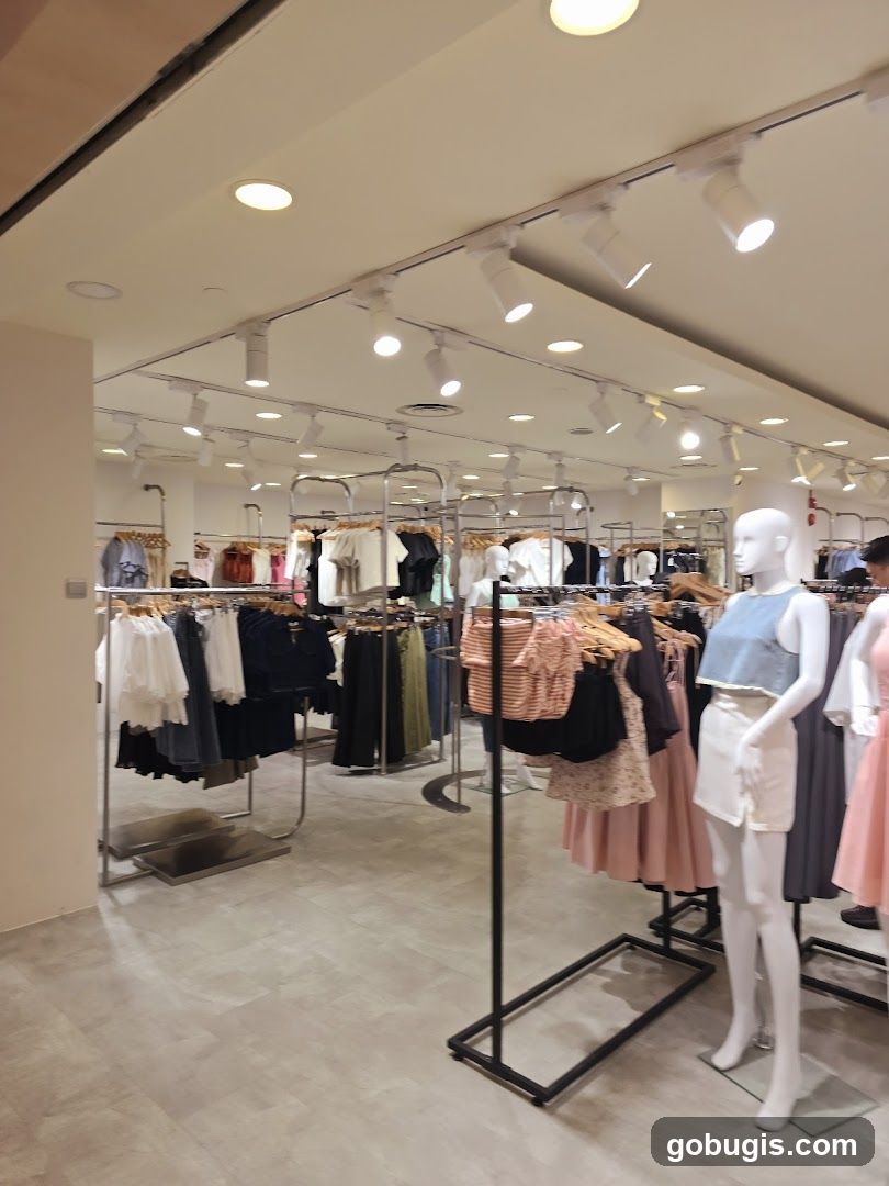 Clothing Store Interior