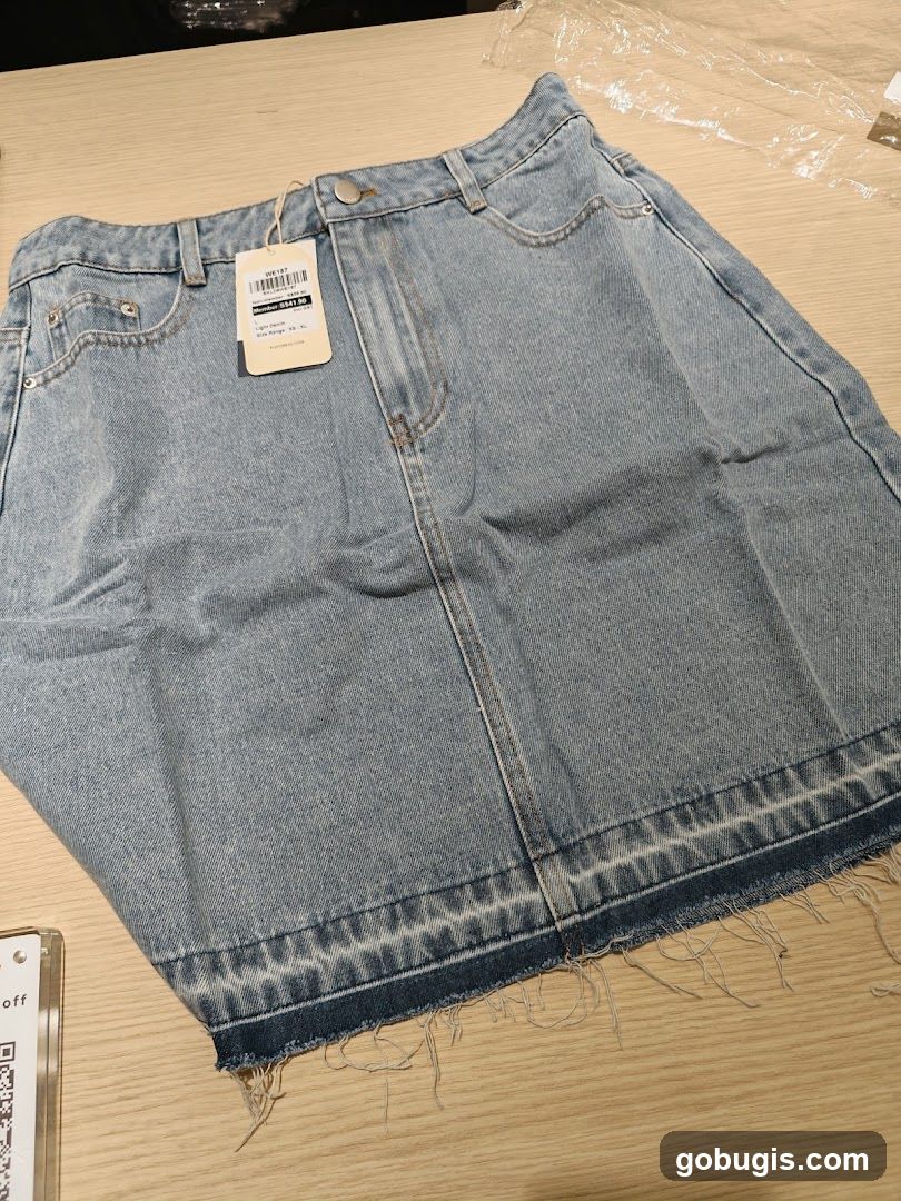 Denim Skirt