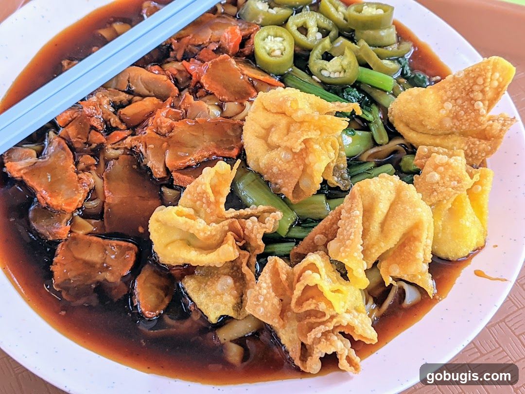 Noodles with Char Siu and Wontons