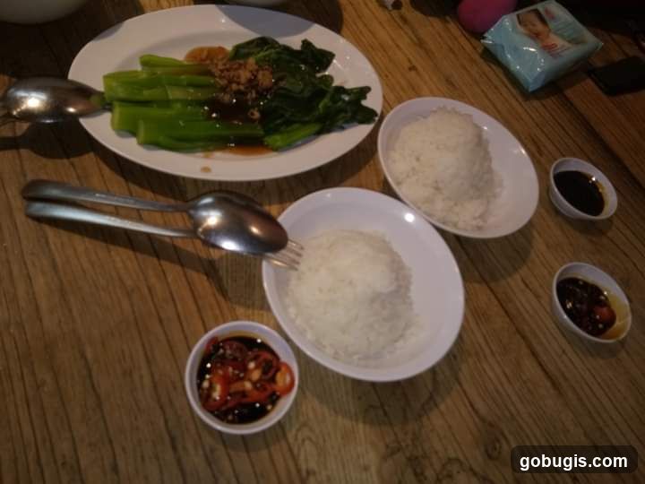 Vegetables and Rice