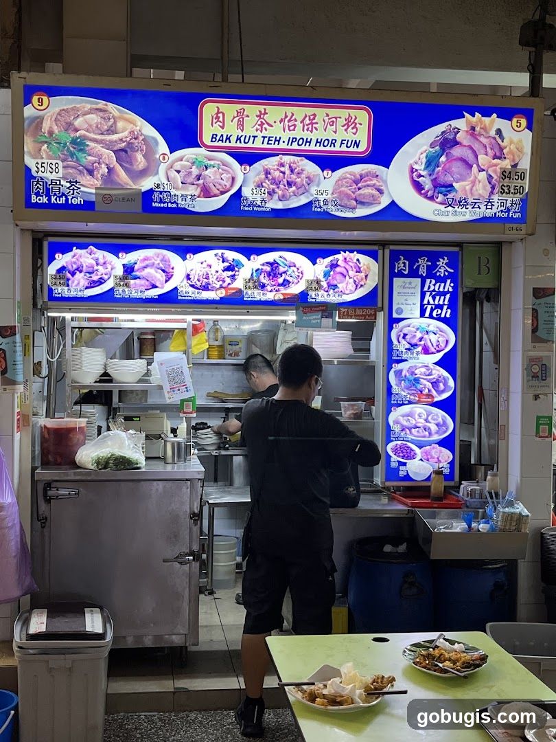 Food Stall Menu