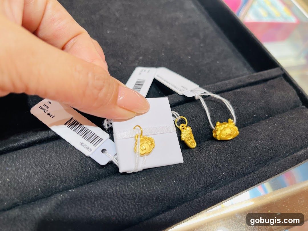 Gold Charms