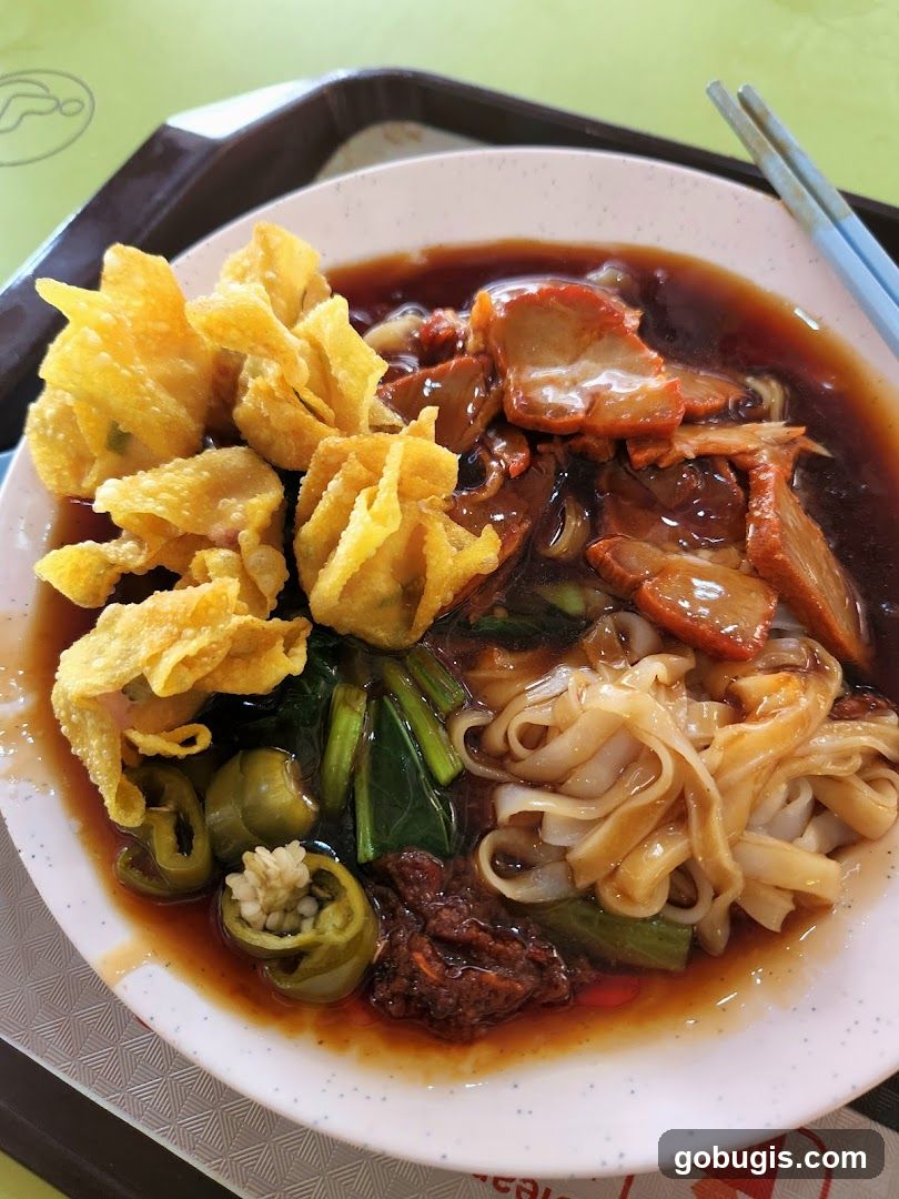 Noodles with Char Siu and Wontons