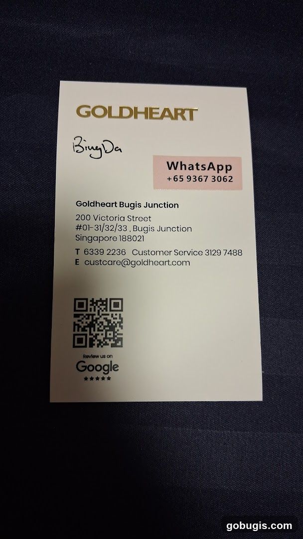 Goldheart Business Card