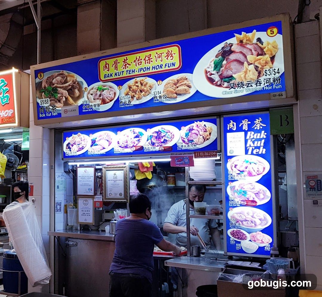 Food Stall Menu