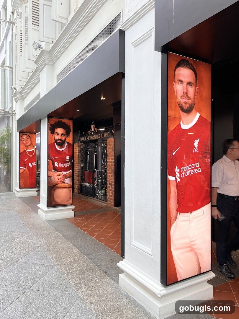 Liverpool FC Store Entrance