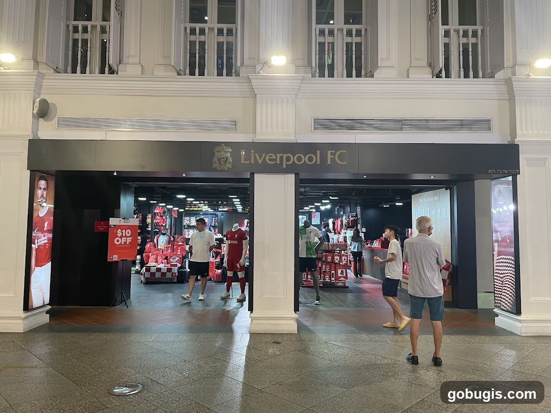 Liverpool FC Store Entrance