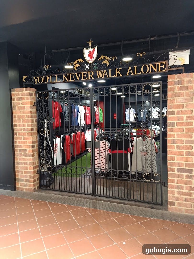 Liverpool FC Store Entrance