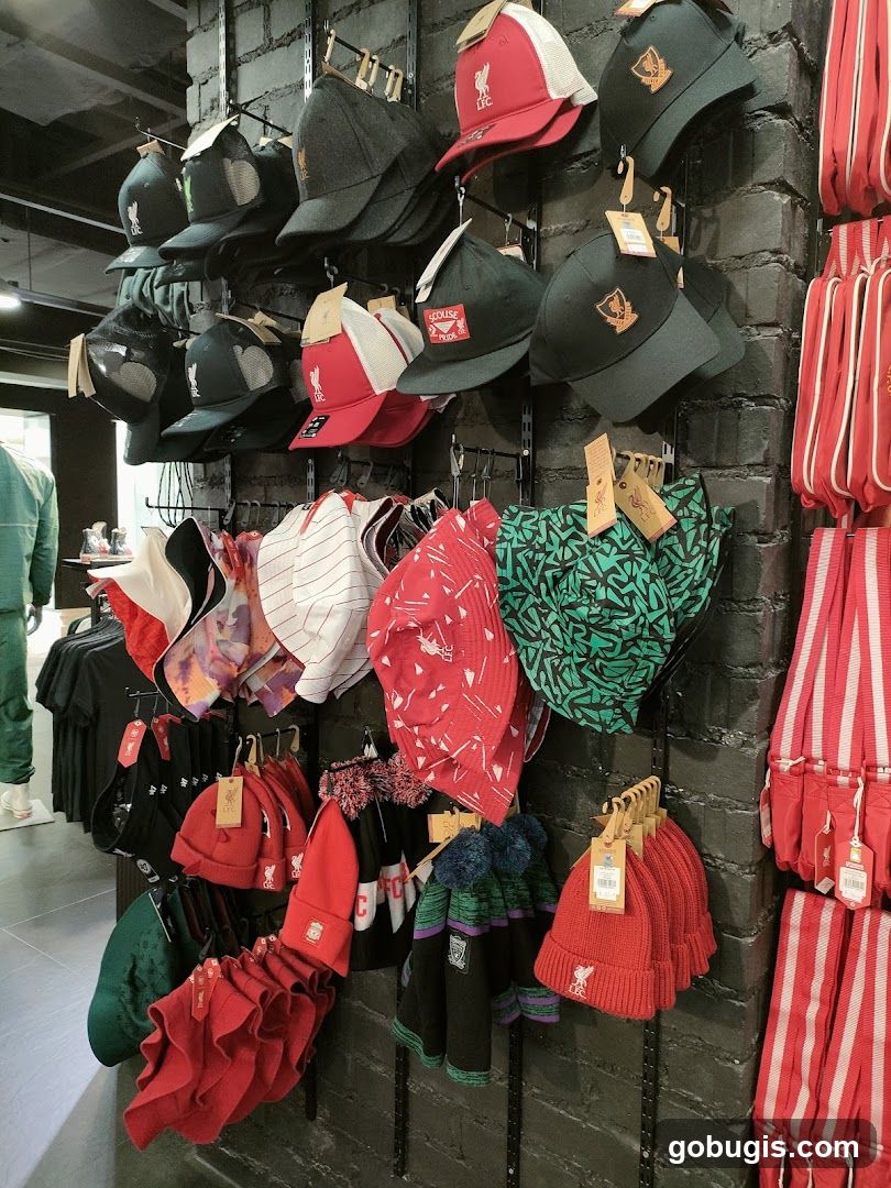 Sports Merchandise Display