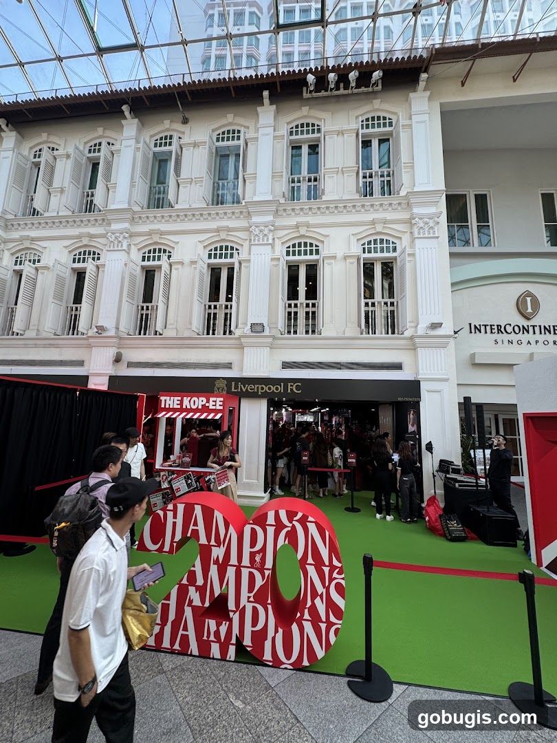 Liverpool FC Champions Event