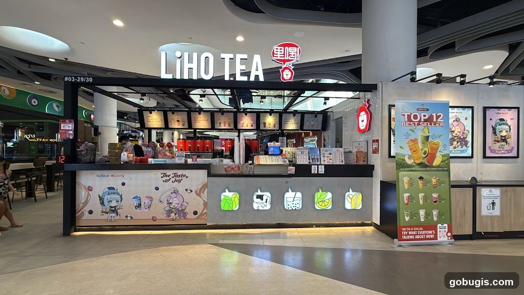 LiHO TEA @ Bugis+