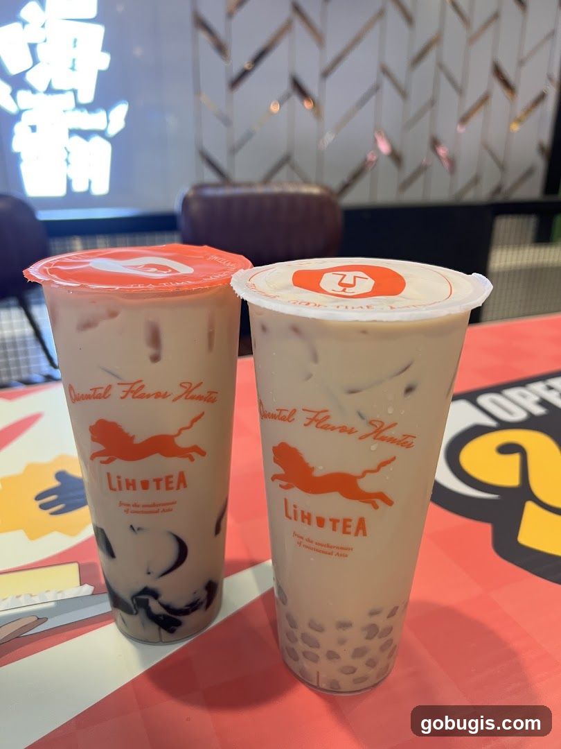 Two Bubble Teas