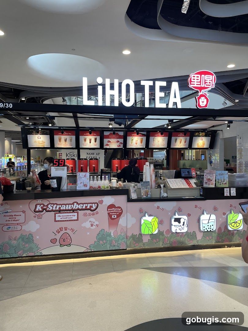 LiHO TEA @ Bugis+