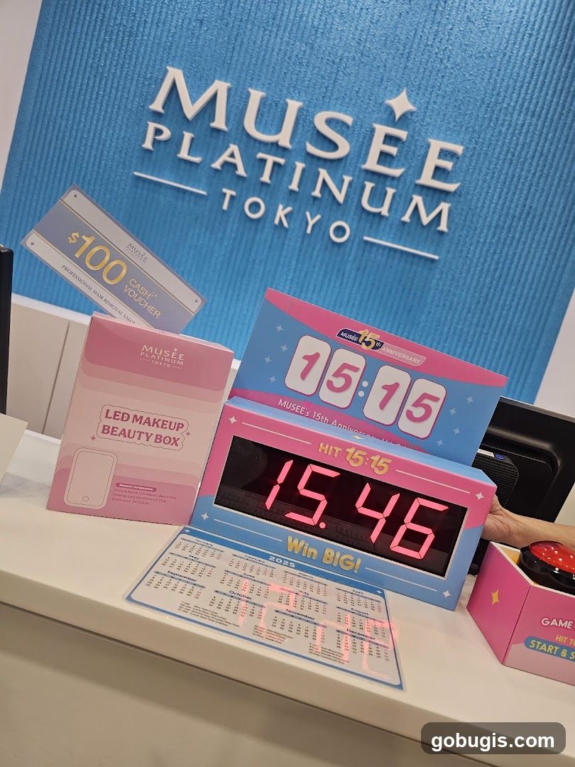 Musee Platinum Tokyo Display
