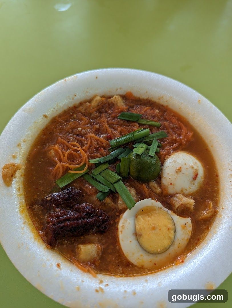 Noodle Soup with Egg and Chili Paste