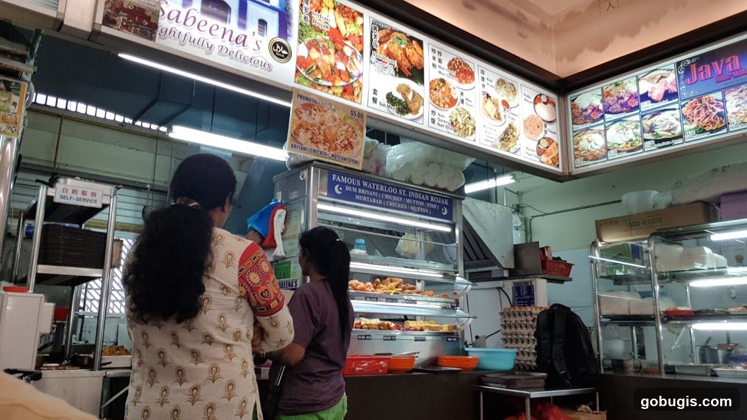 Food Stall Display