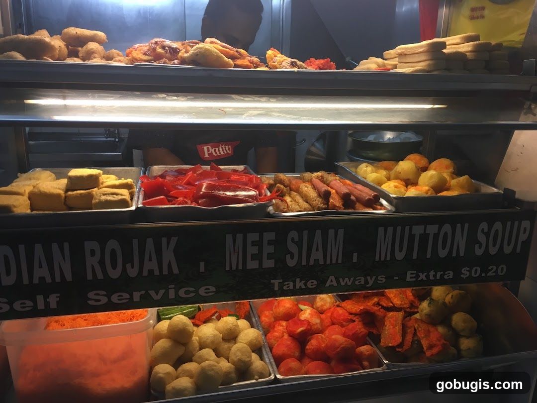 Food Stall Display