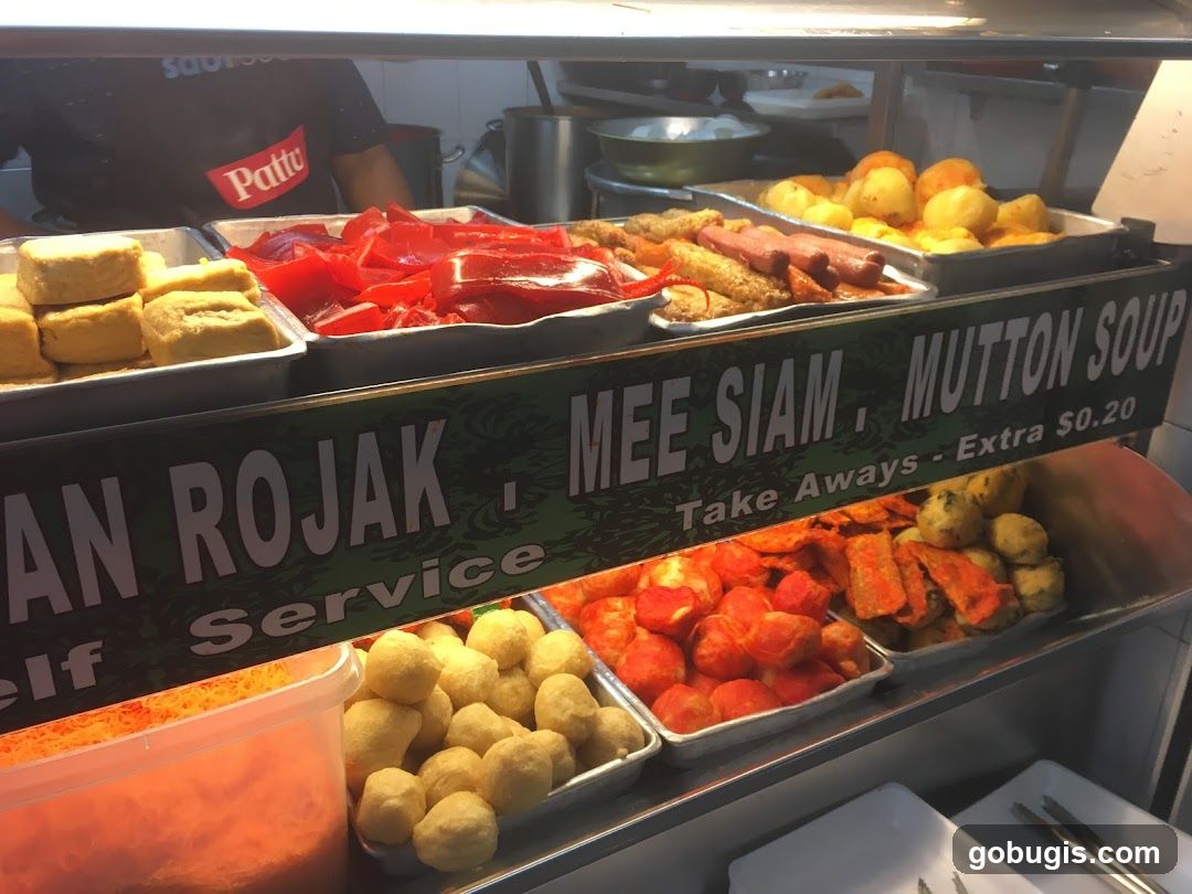 Food Stall Display