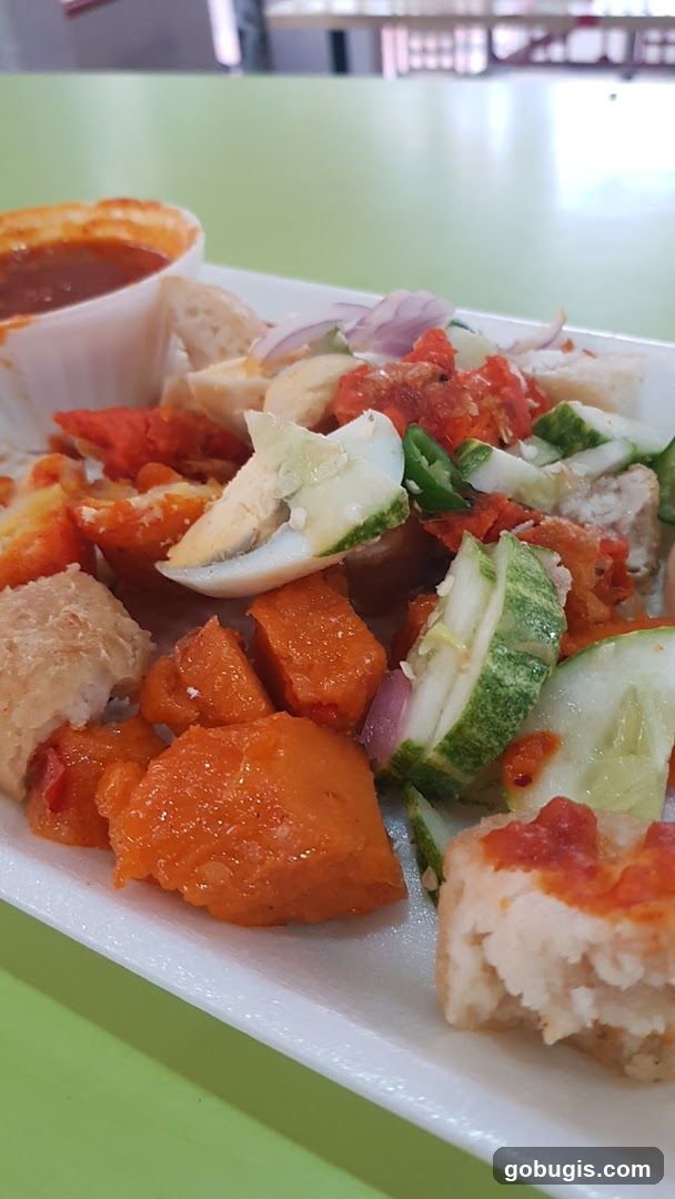 Food Platter with Dip