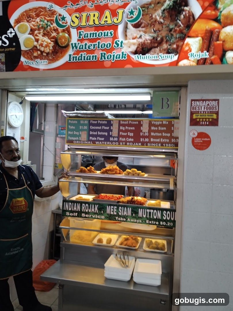 Indian Rojak Stall