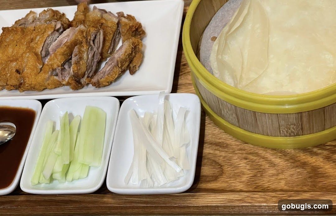 Peking Duck Platter