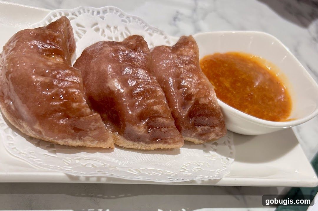 Fried Dumplings with Dipping Sauce