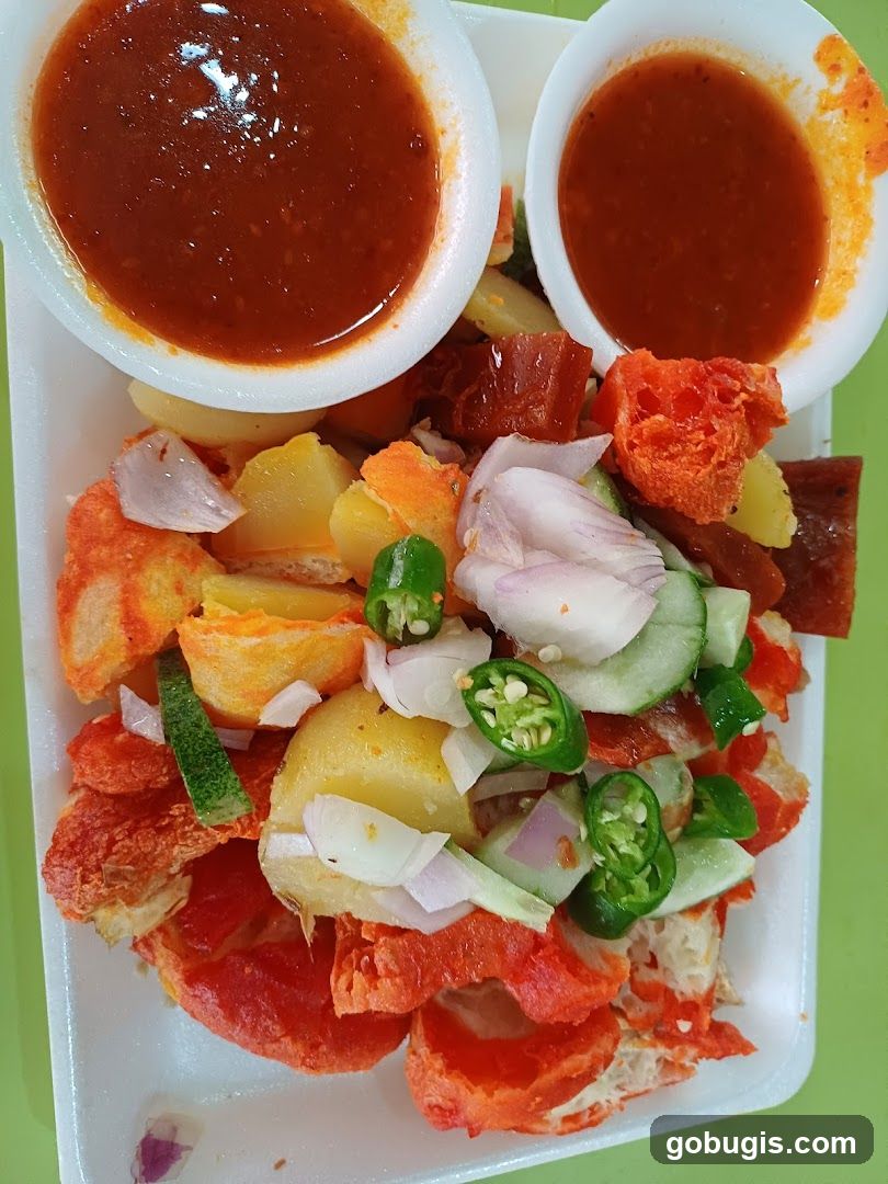 Spicy Salad with Dipping Sauces