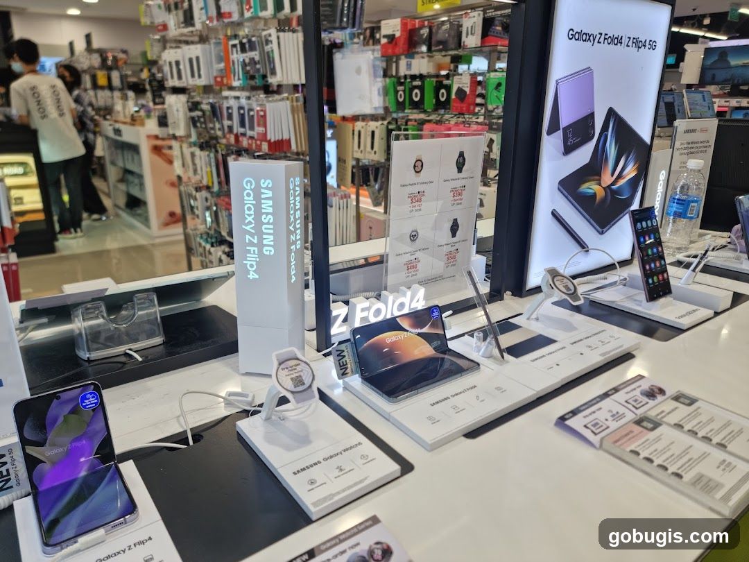 Electronics Store Display