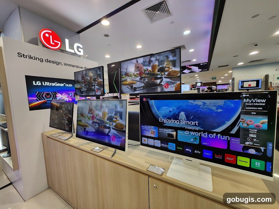 LG Electronics Store Display
