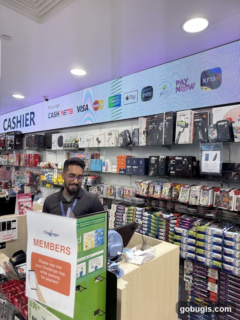 Electronics Store Counter