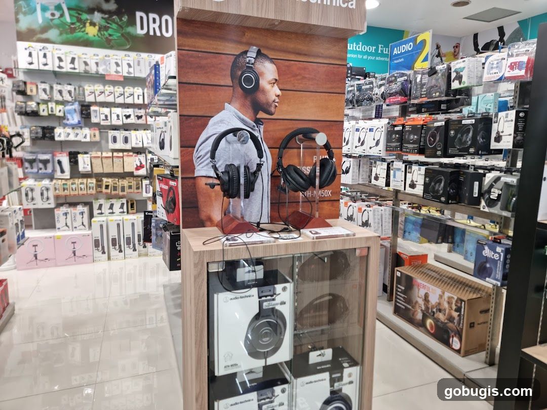 Audio Equipment Store Display