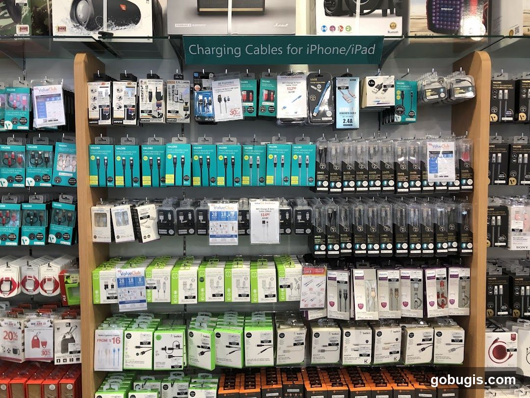 Charging Cables Display