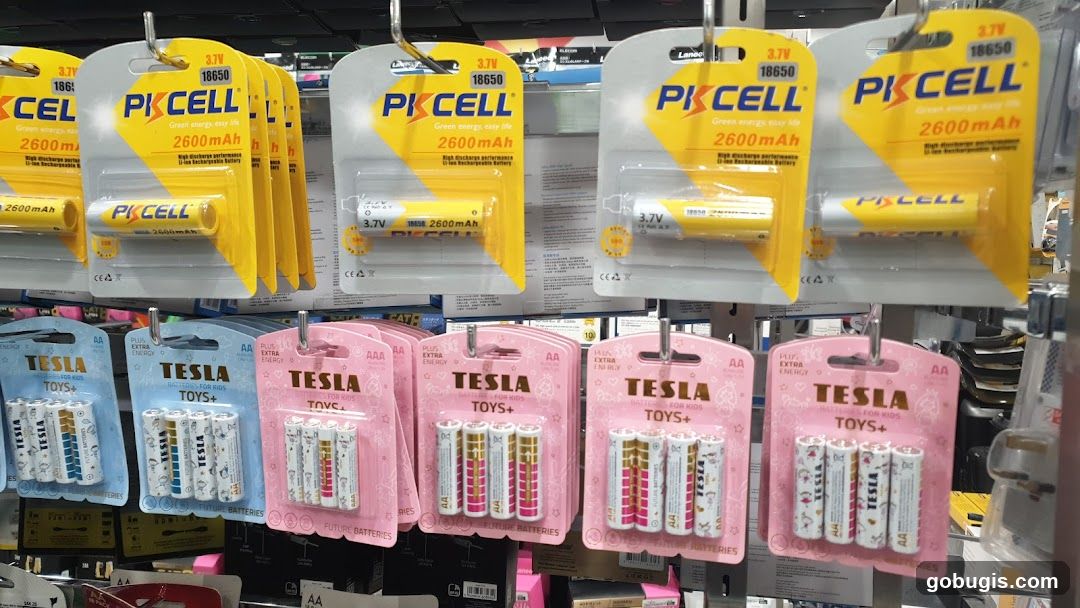 Batteries on Display