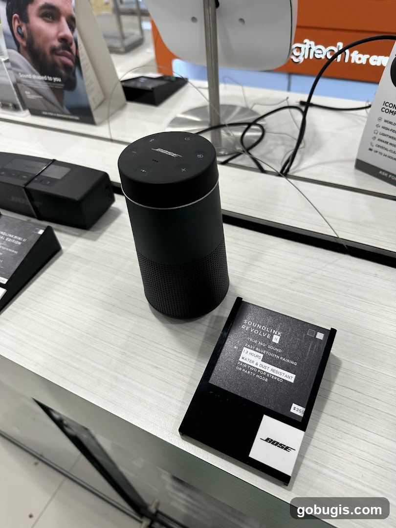 Bose SoundLink Revolve II Speaker Display