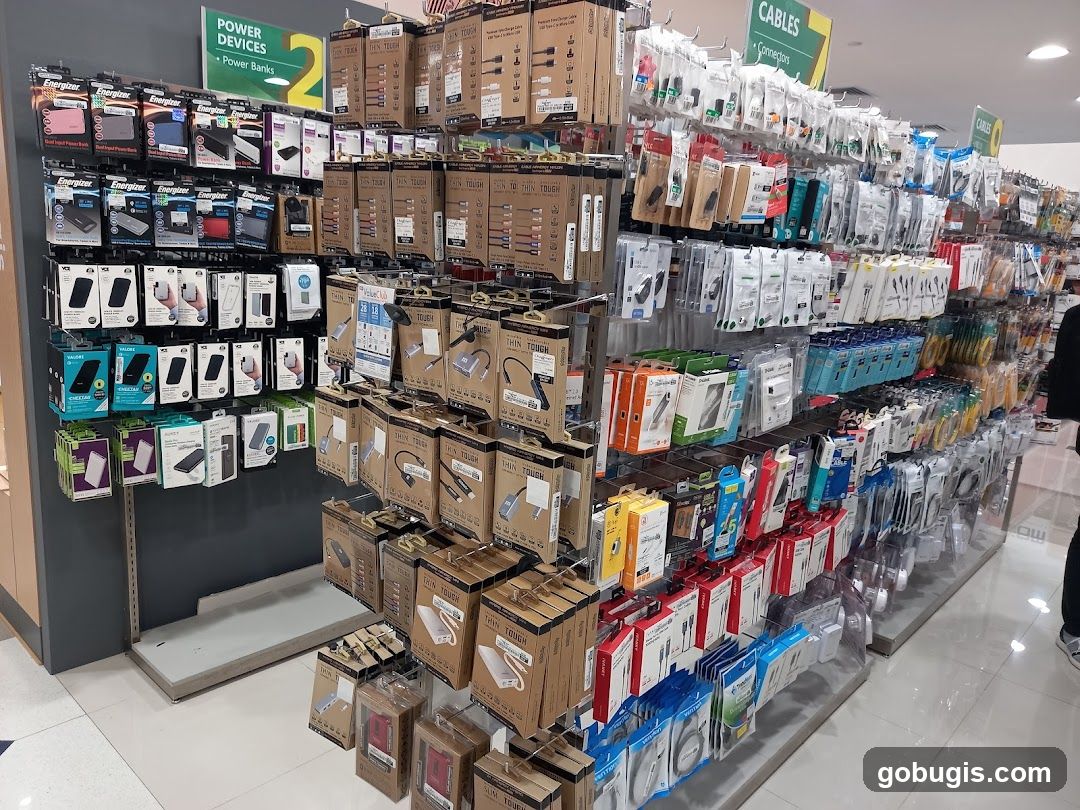 Electronics Accessories Display