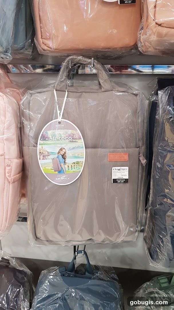 Backpacks on Display