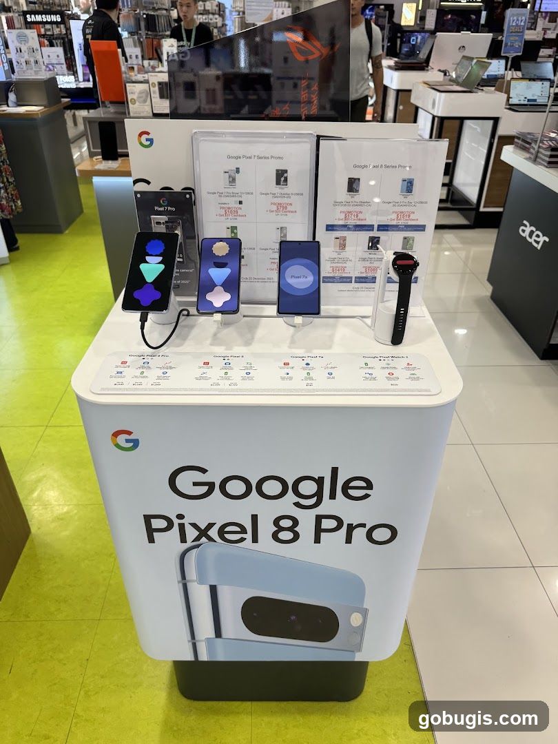 Google Pixel 8 Pro Display