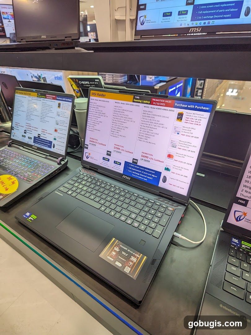 MSI Gaming Laptops